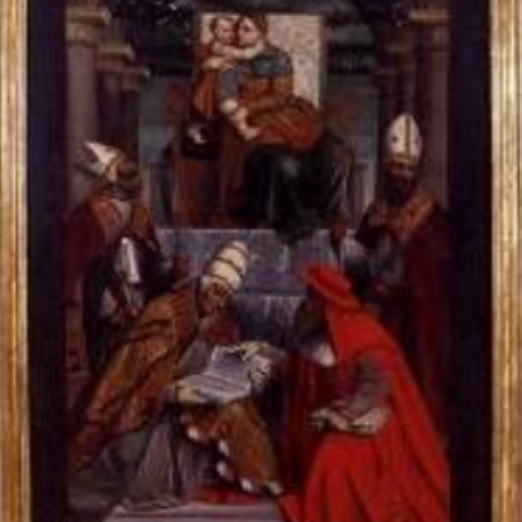 Madonna col Bambino e i quattro Dottori della Chiesa